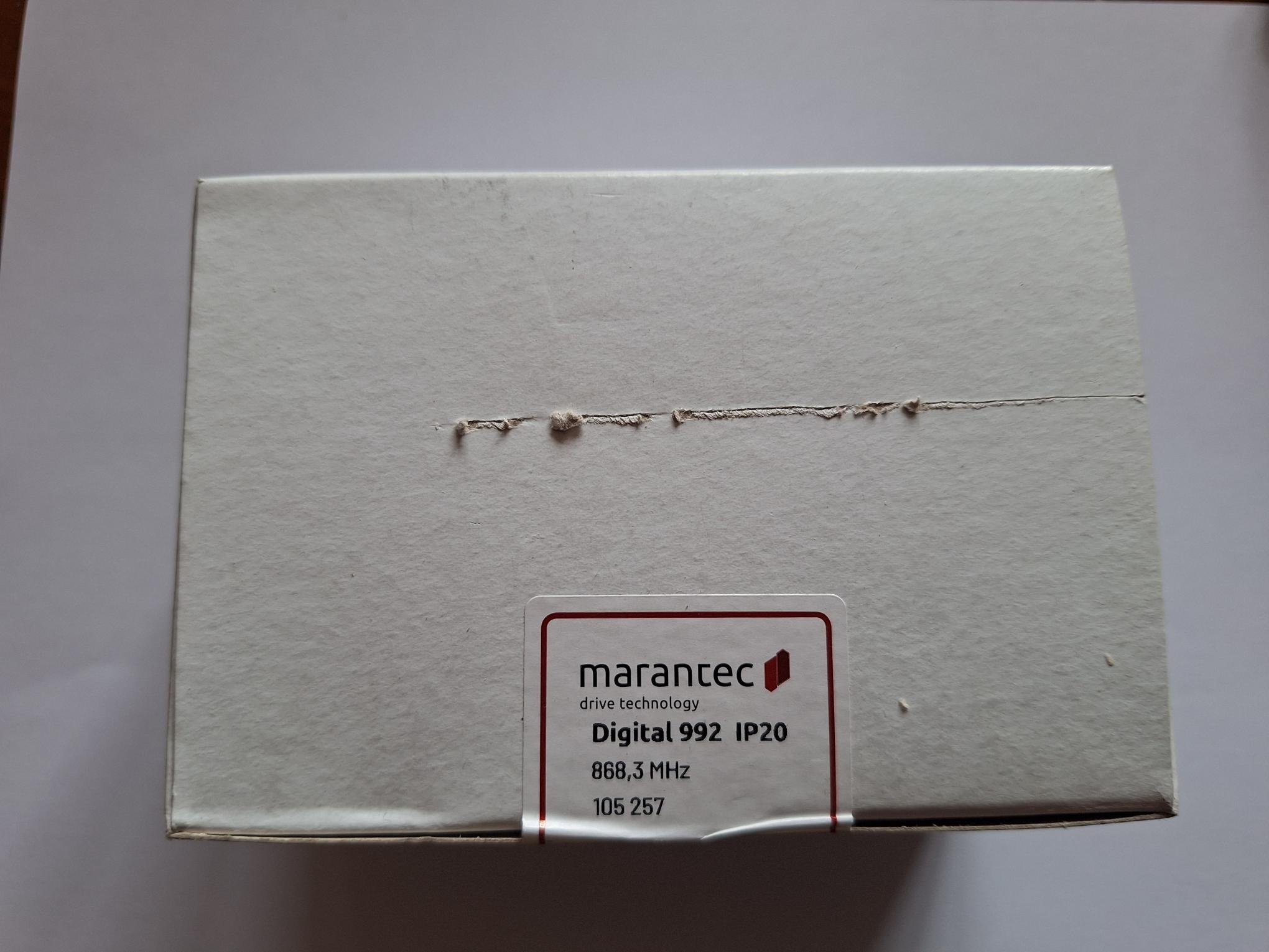 Marantec - Digital 992, přijímač - energetický štítek