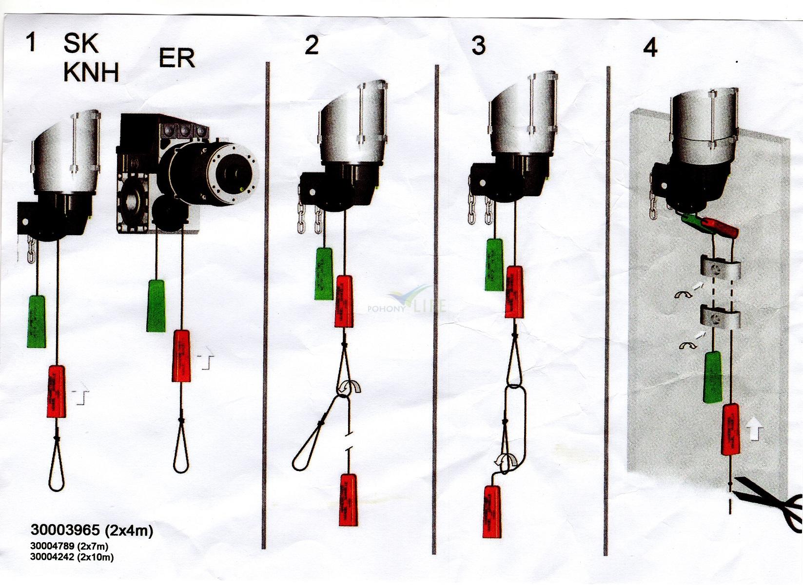 GFA - Prodloužení provazu 4 m