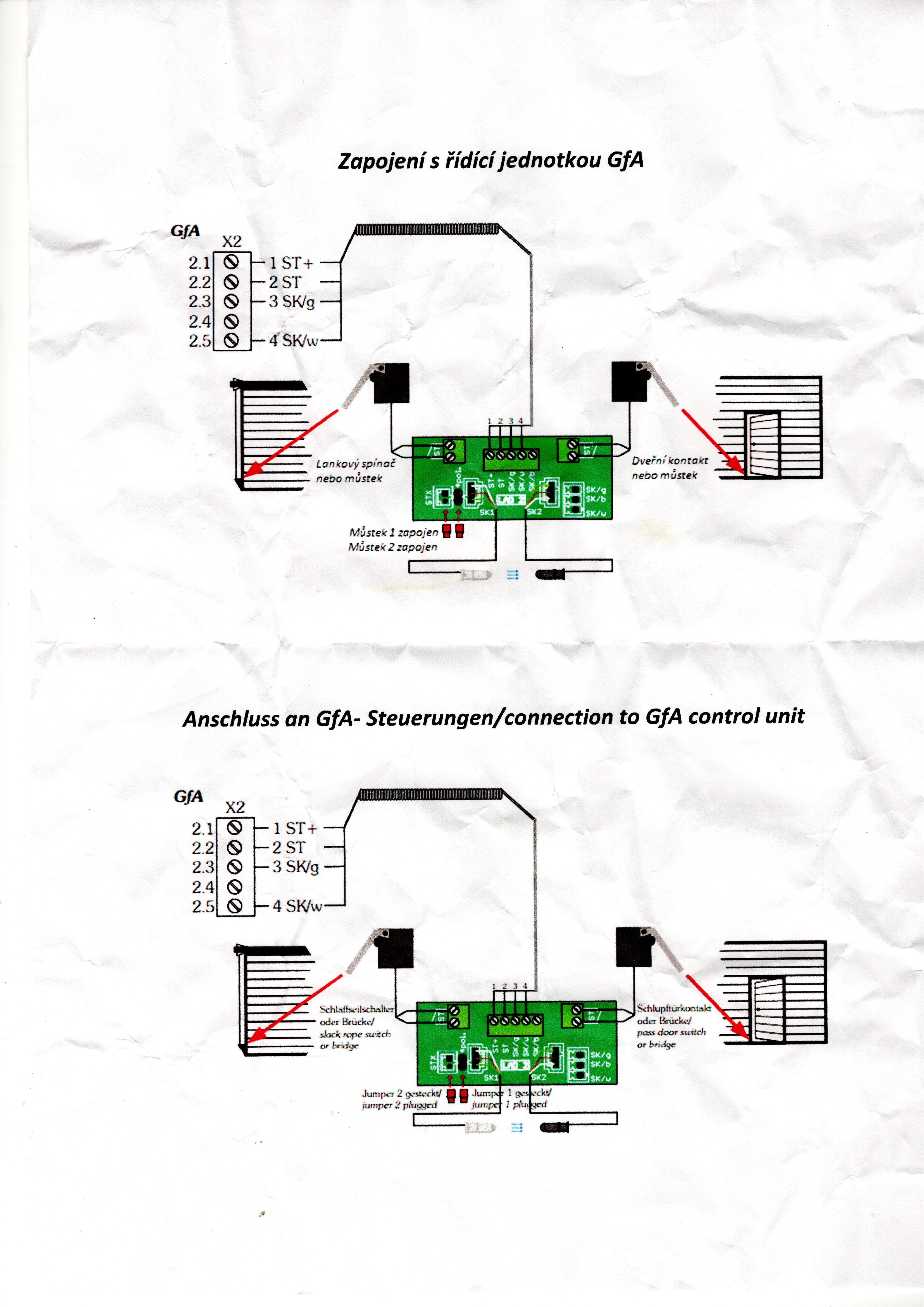 GFA - Spirál kabel, GfA - 4 žilový